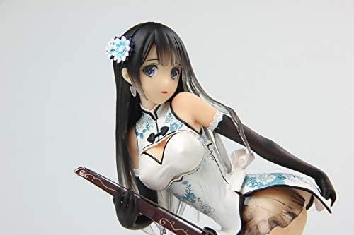 CHiHuol Anime Girl Figure 17CM Japan Anime Limited Edition Tony AlphaMax Ping-Yi T2 with Accessories Kneeling Beautiful Girl PVC Character Model Adult Toy Gift Statue Ornament Desktop Action Figure von CHiHuol