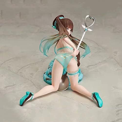 CHiHuol Anime Girl Figure Anime 16CM Native Binding Tasting Girl Ice Cream Strawberry Mint Beautiful Girl PVC Action Figure Model Toys Handmade Statue Decoration Collection Ornament Gift von CHiHuol