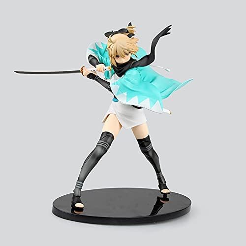 CHiHuol Anime Girl Figure CHiHuolEdition Anime Stay Night Fate KOHA-ACE Saber Okita Souji Action Figure Ornament Doll PVC Model Adult Toy Beautiful Girl Ornament Statue Birthday Gift 27CM von CHiHuol