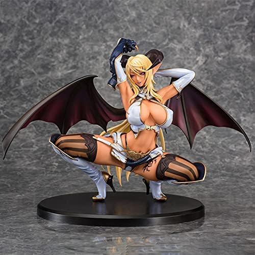 CHiHuol Anime Girl Figure Deluxe Version 23CM Anime DAIKI Kasshoku Melting Neuron Illust Astacia Mima Squat PVC Exquisite Action Figures Adult Toys Ornament Collection Model Doll Decoration Gifts von CHiHuol