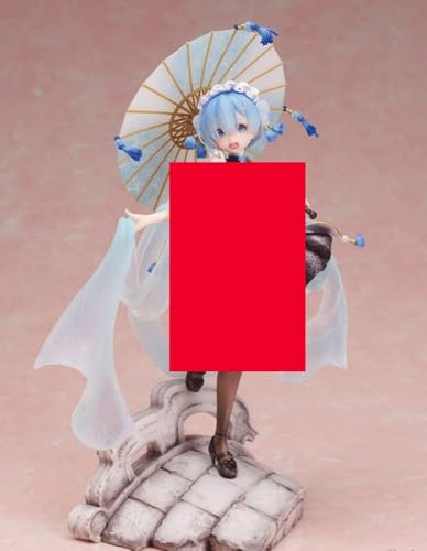 CHiHuol Anime Girl Figure Factory Limited Edition Japanese Anime Re:Zero Starting Life in Another World Rem Qilolita Girl Figure Remu Ram Action Figure Adult Collectible Doll Toy von CHiHuol