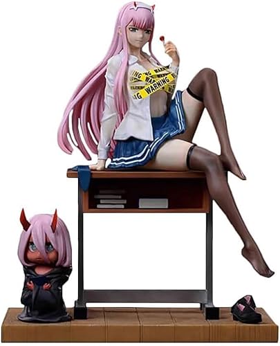 CHiHuol Darling in The FRANXX Zero Two PVC-Sammelspiel-Actionfigur, PVC, mehrfarbig von CHiHuol