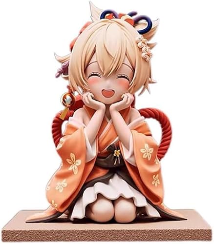 CHiHuol Genshin Impact Naganohara Yoimiya Anime-Actionfigur, PVC, Spielzeug, Figur, Modell, Dekoration, Statue, Geschenke, Sammlerstücke, 13 cm von CHiHuol