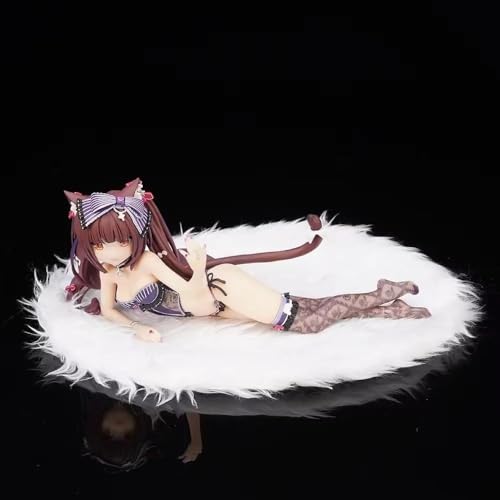 CHiHuol Hentai-Figur, Anime-Girl-Figur, niedliche Puppe, Dekoration, Modell, Cartoon, Anime-Girl-Kollektion, 13 cm (Chocola-B) von CHiHuol