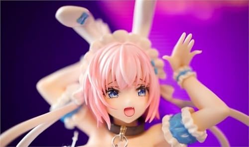 CHiHuol Hentai-Figur, Hasen-Mädchen, Actionfigur, Heimdekoration, Sammelfigur, Anime-Figur, Mädchen, Sammlerpuppe, abnehmbare Kleidung, 27 cm (Hardware) von CHiHuol