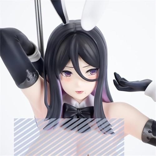 CHiHuol Hentai-Figur, Hasen-Mädchen, Anime-Girl-Figur, niedliche Puppe, Dekoration, Modell, Cartoon, Anime-Girl-Kollektion, 34,5 cm (harte Brust) von CHiHuol