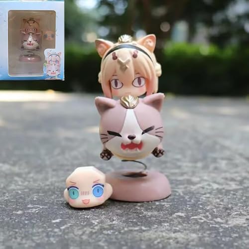 CHiHuol Honkai Impact 3. Pardofelis-Figur, PVC, umweltfreundliche Materialien, geeignet für Zuhause, Büro, Schreibtisch, dekorative Ornamente, Spielzeug, 10 cm von CHiHuol