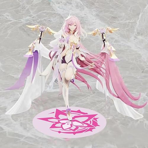 CHiHuol Honkai Impact 3rd Elysia Actionfigur PVC Spielzeug Charakter Modell Dekoration Statue Geschenke Sammlerstücke, 25 cm von CHiHuol