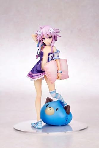 CHiHuol Neptune Noire Nepgear Pajama Figure Pillow Anime Figure Collection Decoration 18cm von CHiHuol