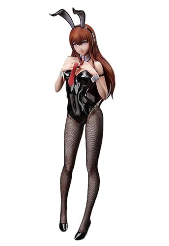 CHiHuol Rabbit Girl (Makise Kurisu) Standing Posture Game Surrounding Character Model 34CM Collectible Statue von CHiHuol