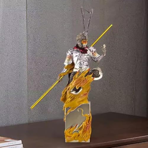 CHiHuol Schwarzer Mythos: Wukong Actionfiguren, umweltfreundliches PVC-Material, Spielzeugstatue (mehrfarbig) von CHiHuol