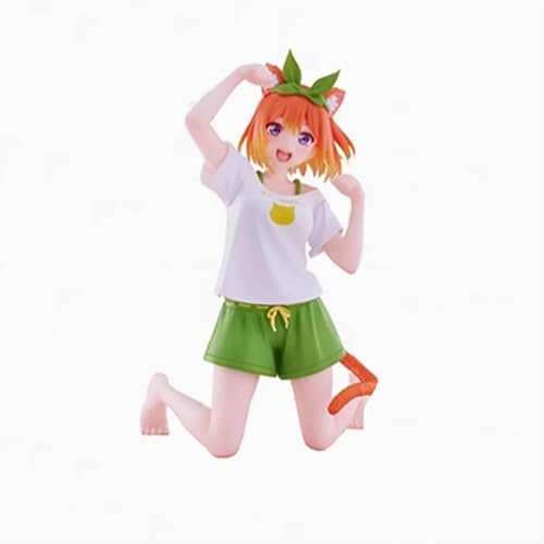 CHiHuol The Quintessential Quintuplets Anime-Actionfigur, PVC-Charakter, Modell, Dekoration, Statue, Geschenke, 15 cm (5,9 Zoll), Naturfarben von CHiHuol