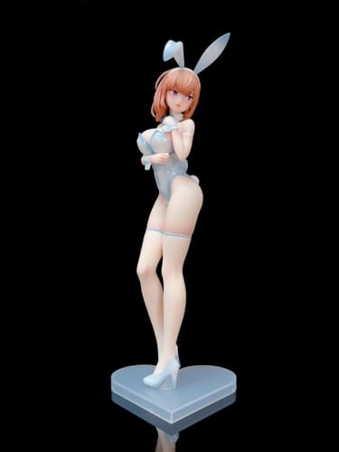 CHiHuol Weiß & Schwarz - 1/6 Hasenmädchen-Figur/Hentai-Figur/Anime-Statue/Sammlerstück-Modell/bemalte Charakter-Wohnkultur/Modell/Puppe/Geschenk, 31 cm (kombinierter Kauf) von CHiHuol