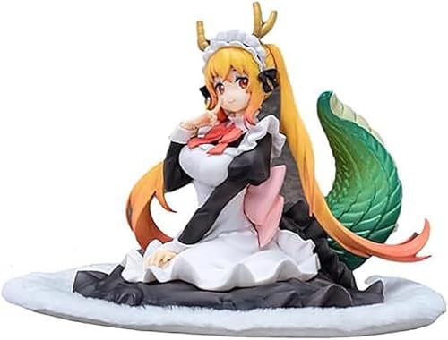 Miss Kobayashi's Dragon Maid Tohru Kanna Kamui PVC Anime Fans Statue Figur Die erste Wahl für Geschenke Modellsammlung Spielzeug Geschenk (Größe: Gelb) von CHiHuol