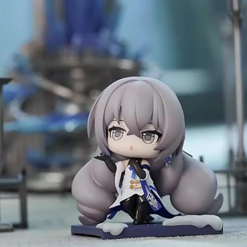 Toshihiko 7-9 cm Honkai: Star Rail KAFKA JingYuan Bronya Seele Trailblazer-Figur PVC-Statue Anime-Figuren Actionmodell-Sammlung Puppe Dekoration Spielzeug Geschenk (Farbe: Natur) von CHiHuol