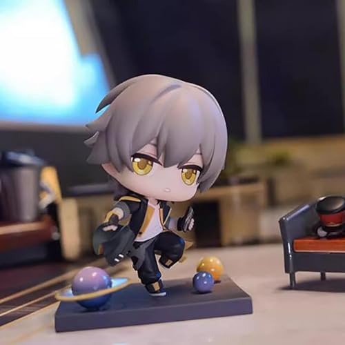 YAOHUIF 8 cm Honkai: Star Rail KAFKA Jing Yuan Bronya Seele Trailblazer Anime Actionfigur PVC Spielzeug Charakter Modell Dekoration Statue Geschenke Sammlerstücke (Farbe: Mehrfarbig) von CHiHuol