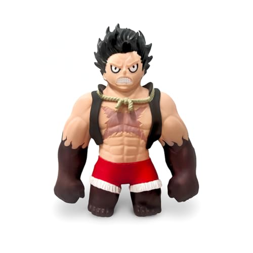 CICABOOM Elastikorps Fighter – Spielzeug dehnbar zum Verformen – Maxy Size 23 cm – One Piece – Luffy Snakeman von CICABOOM