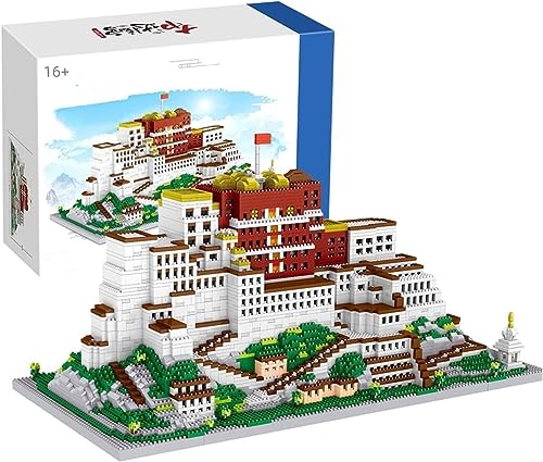 CIJINAY Building Blocks Set Notre Dame de Potala Palace World-Famous Architecture Building Set, 4902 Klemmbausteine Mini Building Blocks Toys, Architecture Mini Gift for Adults and Children von CIJINAY