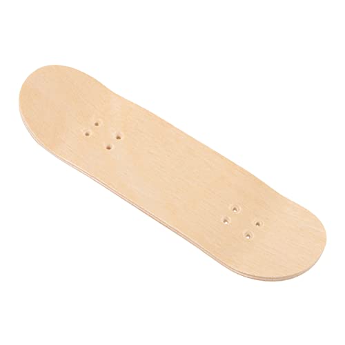 CIMAXIC 2 Stück Finger Skateboard Deck Desktop Dekoration Finger Skateboard Spielzeug Holz Griffbrett Mini Skateboard Deck Fingerbretter Für Kinder Skateboard Für Kinder Finger von CIMAXIC