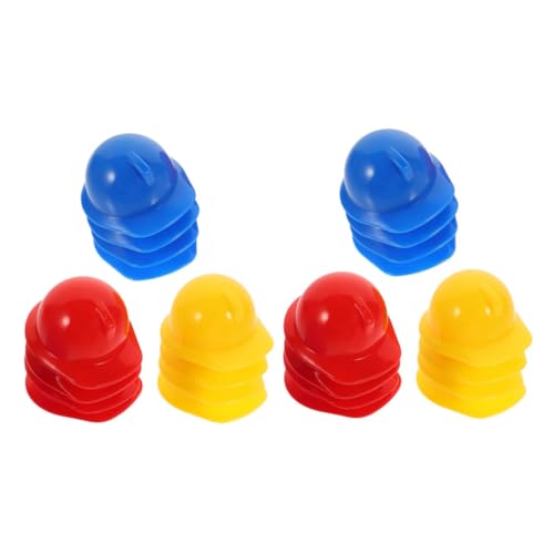 CIMAXIC 30 Stück Miniatur-bauhüte Kunststoff Puppen-schutzhelme Mini-helme Für Anziehpuppen CIMAXIC 30 Stück Miniatur-bauhüte Kunststoff Puppen-schutzhelme Mini-helme Für Anziehpuppen von CIMAXIC