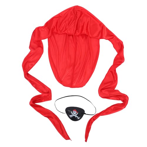 CIMAXIC 3er-Set Piratenkostüm für Kinder: Verkleidungsset mit Bandana-Mütze und Augenklappe – Piraten-Outfit für Jungen und Mädchen für Halloween, Karneval und Motto-Geburtstagspartys CIMAXIC 3er-Set Piratenkostüm für Kinder: Verkleidungsset mit Bandana-Mütze und Augenklappe – Piraten-Outfit für Jungen und Mädchen für Halloween, Karneval und Motto-Geburtstagspartys von CIMAXIC