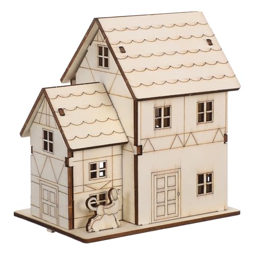 CIMAXIC Bausatz für EIN Holzhaus: Beleuchtetes DIY-Miniatur-Hüttenmodell – Unfertiges 3D-Puzzle für Erwachsene – Zusammenbau erforderlich – Pädagogisches Mint-Bastelprojekt CIMAXIC Bausatz für EIN Holzhaus: Beleuchtetes DIY-Miniatur-Hüttenmodell – Unfertiges 3D-Puzzle für Erwachsene – Zusammenbau erforderlich – Pädagogisches Mint-Bastelprojekt von CIMAXIC