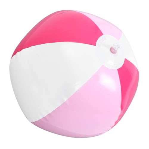 CIMAXIC Bunter Aufblasbarer Strandball Aus PVC Regenbogen Beach Spielzeug Für Pool Und Schwimmbad Ideal Für Partys Und Sommeraktivitäten Glitzer Design Durchmesser von CIMAXIC