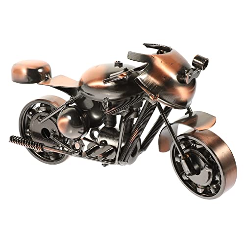 CIMAXIC Motorcycle Model Modell Bronze Dekoratives Für änner Und Jungen Ideal Für Das ännerzimmer Oder Als Sammlerstück von CIMAXIC