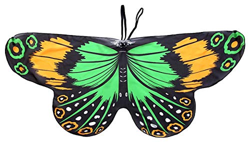 CISMARK Kinder Monarch Schmetterling Flügel Kostüm für Halloween Party One Size(3-16T) von CISMARK