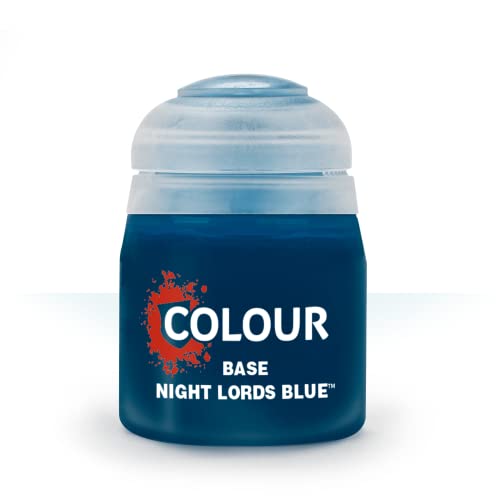 CITADEL Games Workshop Basisfarbe, Night Lords Blue, 12 ml von CITADEL