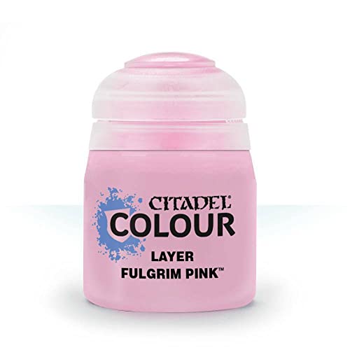 Citadel Games Workshop Fulgrim Pink Paint – Wh-Farbe – Schichtmodellfarbe – 12 ml Citadel Games Workshop Fulgrim Pink Paint – Wh-Farbe – Schichtmodellfarbe – 12 ml von CITADEL
