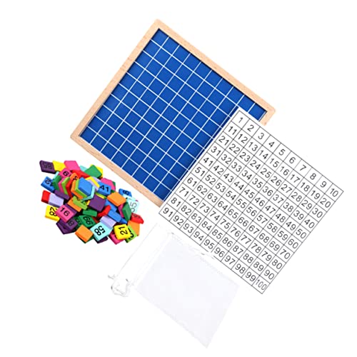 CIYODO 1 100 Pairing Digital Board Kinder Rätsel Spielzeug Für Kinder Spielzeuge Digitales Puzzle Kinderpuzzle Zahlenrätsel Für Kinder Puzzles Für Kinder Mathe-lehrmittel Colorful Hölzern von CIYODO