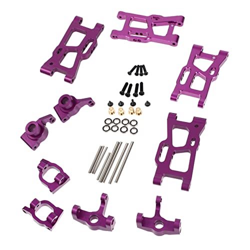 CIYODO 1 Satz 124019 Teile Kleine Rc-autoteile Verschleißfeste Rc-autoteile Rc Auto Versorgung Tragbare Spielzeugteile Rc Sproul Robuste Rc-autoteile Rc-Teile Violett Aluminiumlegierung von CIYODO