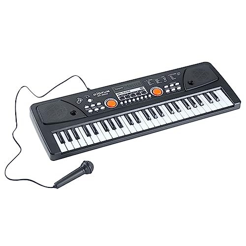 CIYODO 1 Satz 49 Tasten Tastatur Simulation Klavierspielzeug Digitale Tastatur Elektrische Klaviertastatur Babytastatur Babyklavier Laufstall Klimmzugringe Babyspielzeugklavier von CIYODO