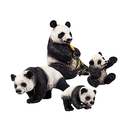 CIYODO 1 Satz 4St Lernspielzeug für Kinder Toys Kinder Spielzeug kinderknallzeug simuliertes Tiermodell gieskanne kinderspielzeug spielzeuge für Kinder Panda-Spielzeugmodell von CIYODO