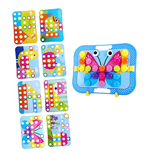 CIYODO 1 Satz DIY-Puzzle-Spielzeug Kinderpuzzle Puzzle-steckbrett Kinder Puzzles Steckbrettspielzeug Für Kinder Spielzeug Für Kleinkinder Farbsortierer Spielzeug Abs-Kunststoff von CIYODO