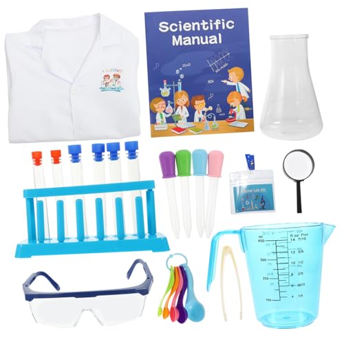 CIYODO 1 Satz Experimentierkasten Reagenzglasspielzeug Wissenschaftliches Experimentierset für Kinder Chemistry Set for experimentierkästen Kinder Lernspielzeug für Kinder Plastik von CIYODO