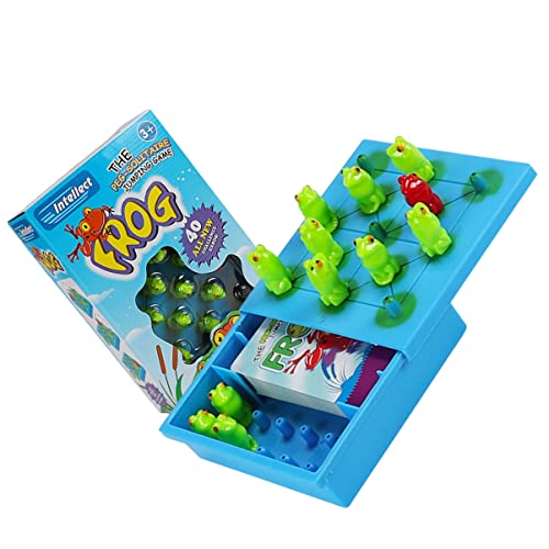 CIYODO 1 Satz Frosch Dame für kinderspielzeug spielsachen für Trainingsspielzeug Rätsel vermuten Cartoon-Spiel Schachbrett- Freizeit-Brettspiel Plastik von CIYODO