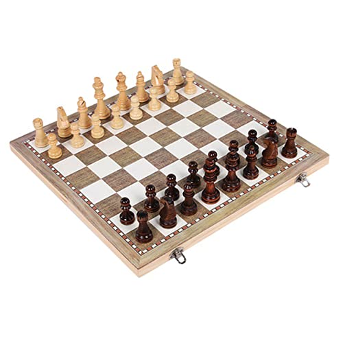 CIYODO 1 Satz Internationales Schach aus Holz Magnettafel Schachbrett Kette brettspiele für schachcomputer brettspiel für Erwachsene Schach-Set pädagogisches Schachspielzeug Dame von CIYODO