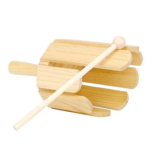 CIYODO 1 Satz Oktave aus massivem Holz Musikspielzeug für Kinder Musikinstrument kinderinstrumente Music Instruments for Musikalisches Holzspielzeug Schlageimer aus Holz von CIYODO