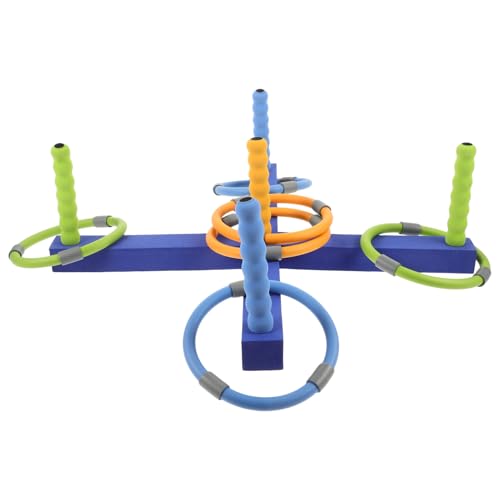 CIYODO 1 Satz Ring-Ring-Spielzeug Ring-Wurf Kinder werfen Ringe Spielzeug Ringwurfspiel-Spielzeug The Five Rings Spielzeug für Kinder Party-Toss-Spielzeug Wurfspiel für Kinder Nr Colorful von CIYODO