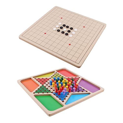 CIYODO 1 Satz Spiel Schach Spielzeug für Kinder kinderspielzeug partyspiele Children Toys Gehirnschachbrettspielzeug Brettspiel mit Stiften gobang Dame liefern Gobang-Damespiel hölzern von CIYODO