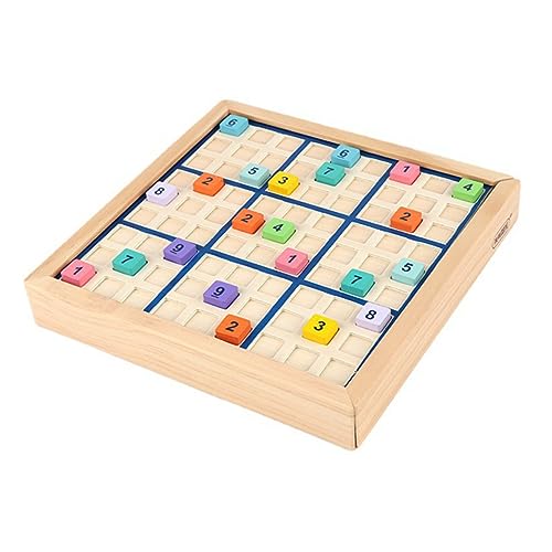 CIYODO 1 Satz Spiel Schach Sudoku-Spiel Spielzeug Sudoku-Spielzeug Kinder brettspiele gesellschaftsspiele für Kinder Schachbrett mit neun Gittern Spielzeug für die Früherziehung hölzern von CIYODO