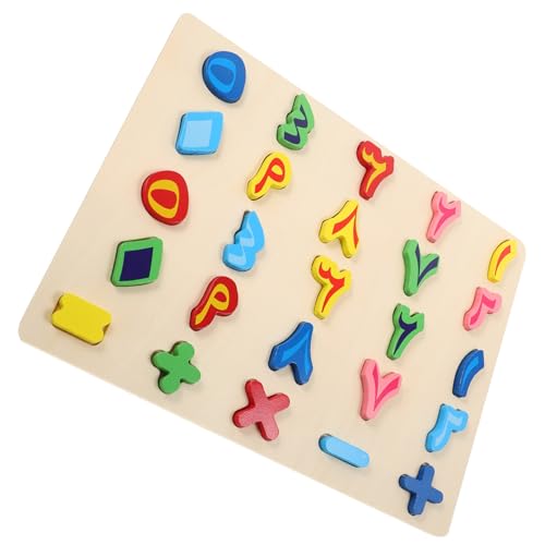 CIYODO 1 Set Bildungsrätsel Arabische Zahl Puzzle Spielzeug Kinder Training Puzzle Spielzeug Frühes Bildungsspielzeug von CIYODO