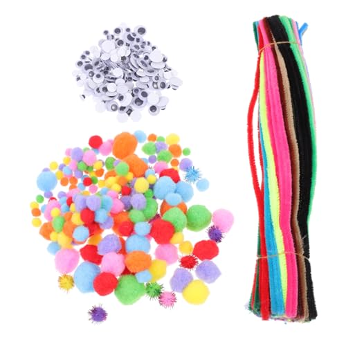 CIYODO 1 Set DIY Material Kit Kinder DIY Kit Gedrehte Stäbchen DIY Zubehör DIY Dekorative Stiele DIY Material Kit Bunt Handgefertigt DIY Zubehör Kinder Bastelbedarf von CIYODO