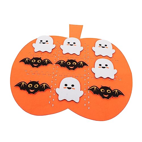 CIYODO 1 Set Lustige Halloween-Filz-spielmatten Kinder Pädagogisches Spielzeug (orange) von CIYODO