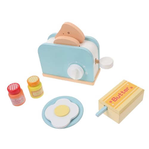 CIYODO 1 Set Simulationsofen Brotmaschine Kinderspielzeug Kinderspielzeug Toaster Brotbackmaschine Kinderspielküche Zubehör Mini Brotbackautomat Spielzeug Geburtstag Küchenstütze Aus von CIYODO