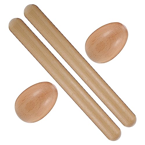 CIYODO 1 Set Zubehör Für Schlaginstrumente Musikspielzeug Rhythmusstäbe Für Eierschüttler Musikspielzeug Für Musikinstrument Für Schlaginstrumente Aus Holz von CIYODO