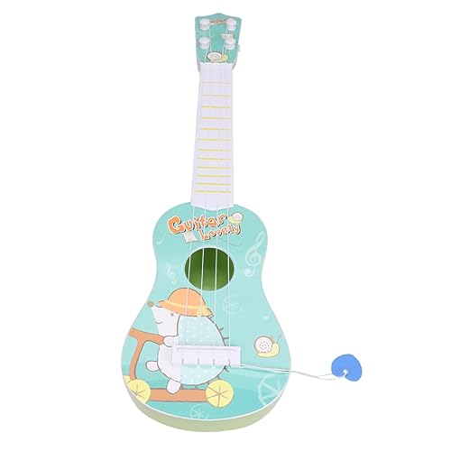 CIYODO 1 Stück 4 Saiten Mini-Gitarre Akustische Gitarre Spielzeug Musikspielzeug Für Kindergitarre Kinderspielzeug Anfänger Klassische Gitarre Kinder Gitarreninstrument Spielzeug Blue von CIYODO