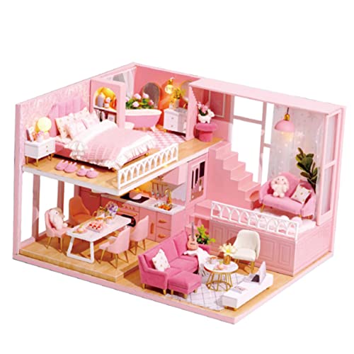 CIYODO Miniatur-DIY-spielzeughaus Manuelles Zusammenbau-Spielzeug Kreatives Mini-wohnungs-Set Für Freunde Und Familien Zeitlos Elegant CIYODO Miniatur-DIY-spielzeughaus Manuelles Zusammenbau-Spielzeug Kreatives Mini-wohnungs-Set Für Freunde Und Familien Zeitlos Elegant von CIYODO